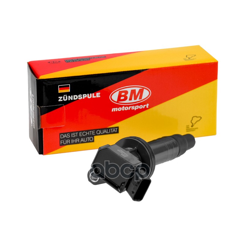 Катушка зажигания дв. 1.4, 1.6, 1.8 EC5038 TOYOTA COROLLA E12 01-07, AVENSIS 97-08 BM-Motorsport арт. EC5038