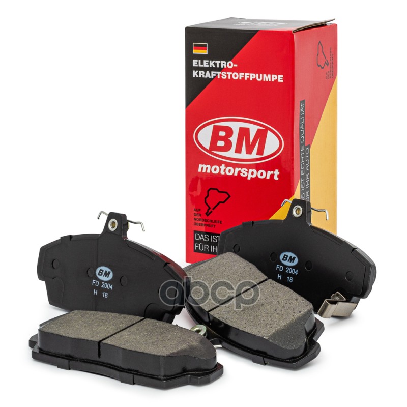 Колодки тормозные дисковые BM-Motorsport арт. FD2004