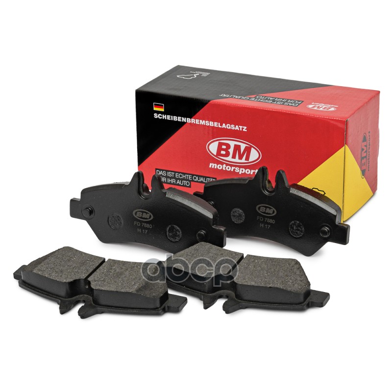 Колодки тормозные дисковые зад BM-Motorsport арт. FD7880
