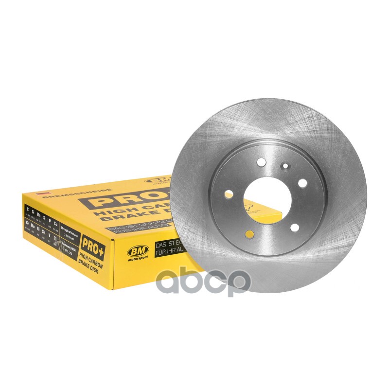 Диск тормозной высокоуглеродистый вентилируемый передний GM CAPTIVA, ANTARA WI-P0042 BM-Motorsport арт. WI-P0042