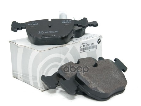 Колодки Тормозные Дисковые Передние Bmw 5 E39/ 7 E38/ X5 E53 BMW арт. 34116761252