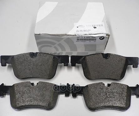 Колодки тормозные передние BMW 34 11 6 850 568 BMW арт. 34 11 6 850 568
