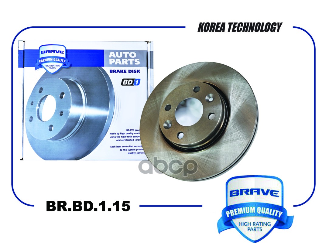Диск Тормозной Передний BRAVE арт. BRBD115
