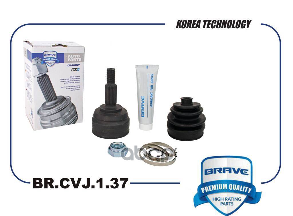 Шрус Наружный Renault Duster 2.01.5Dci Brave Brcvj137 BRAVE арт. BRCVJ137