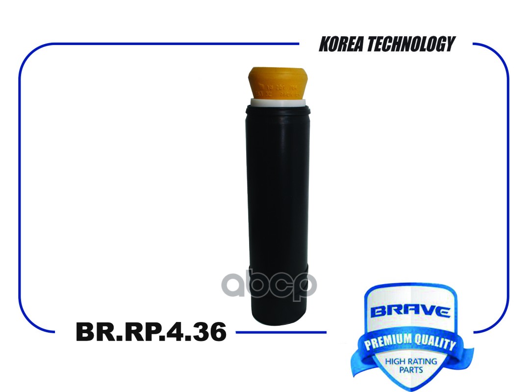 Пыльник амортизатора заднего 13251764 BR.RP.4.36 Chevrolet Cruze, Orlando, Opel Astra J BRAVE арт. BRRP436