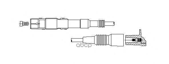 Провод Высоковольтный Audi/Vw BREMI арт. 118/65
