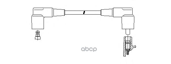 Провод высоковольтный Mercedes 55cm BREMI арт. 159/55