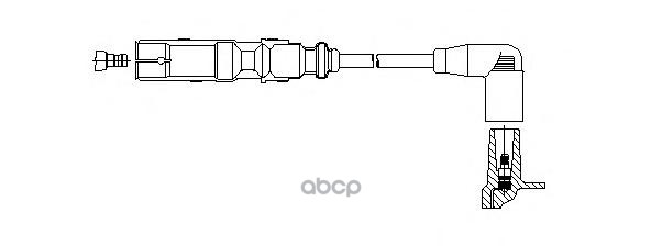 Провод высоковольтный Audi/Seat/Skoda/VW BREMI арт. 162/27