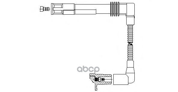 Провод высоковольтный Audi/VW BREMI арт. 196/47