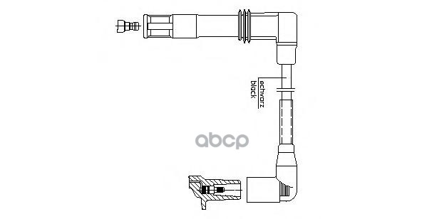 Провод Высоковольтный Audi/Seat/Skoda/Vw BREMI арт. 1a13e47