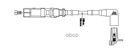 Провод Высоковольтный Seat/Skoda/Vw BREMI арт. 1a32f60