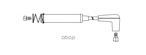 Провод Высоковольтный Opel 50Cm BREMI арт. 319/50