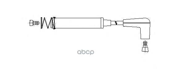 Провод Высоковольтный Opel 80Cm BREMI арт. 319/80