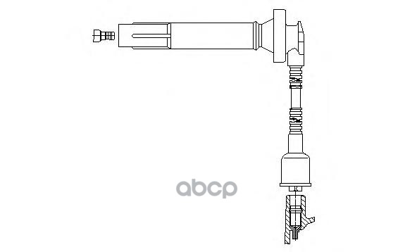 Провод Высоковольтный Subaru Impreza 1.6 98-00 BREMI арт. 3a60f64