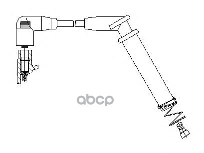Провод В/В Ford Ka 1.3I 08/02 BREMI арт. 6a84/42