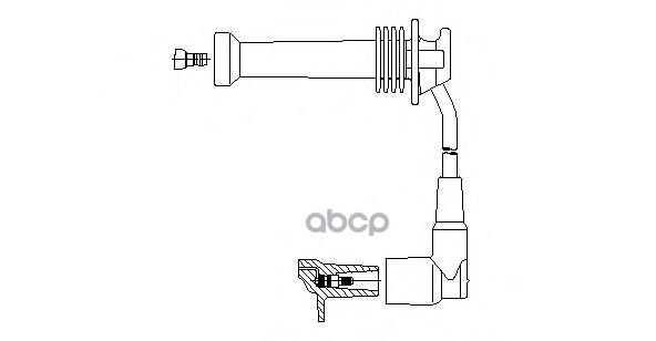 Провод Высоковольтный Ford Focus -04 BREMI арт. 897/14