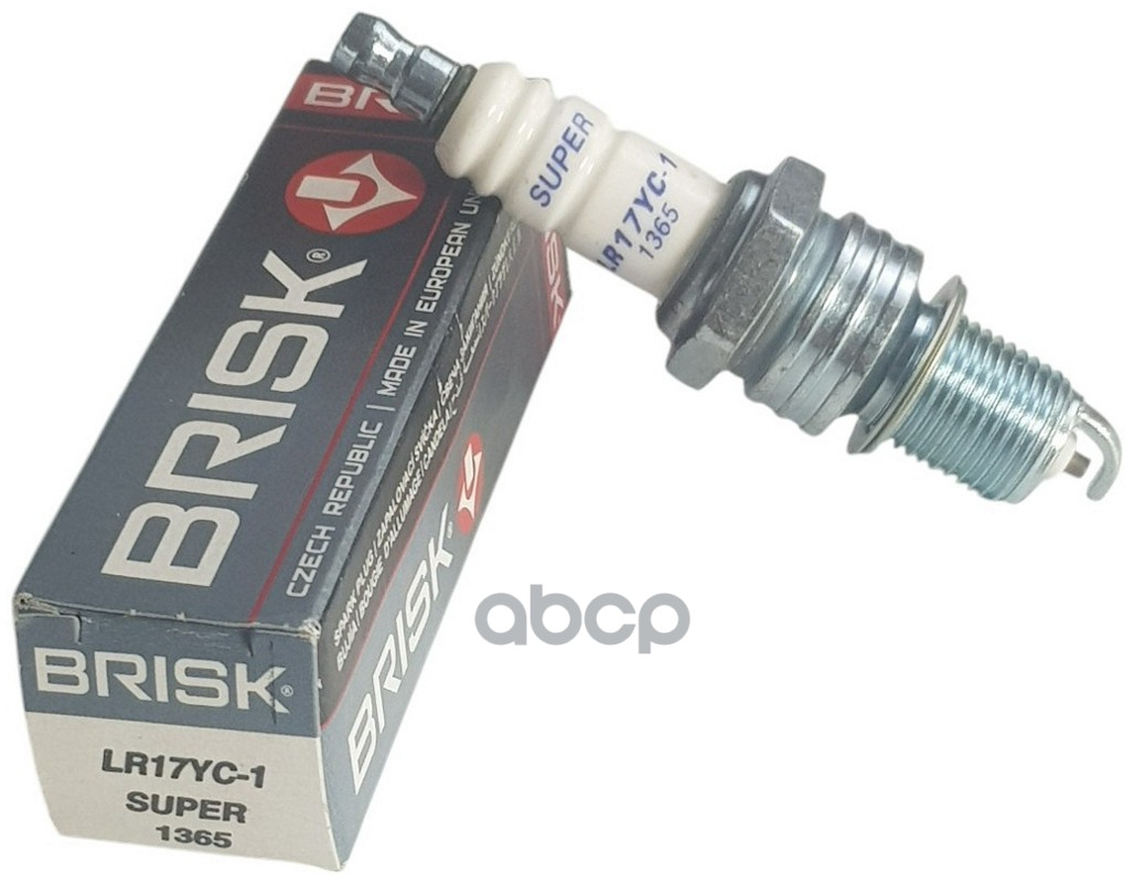 Свеча зажигания Super LR17YC-1 BRISK LR17YC -1 BRISK арт. LR17YC -1