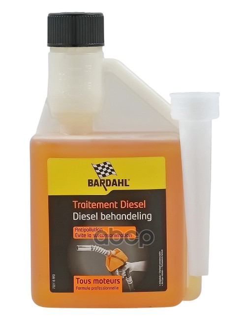 Концентрированная добавка в дизельное топливо BARDAHL CONCENTRATED DIESEL PREVENTIVE TREATMENT 500мл 1152 Bardahl арт. 1152