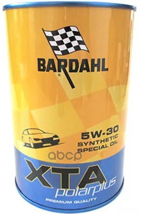 Bardahl Снят, Замена 302039 5W30 Sl/Cf A3-B4 Xta Polarplus 1L (Специальное Синт. Моторное Масло)