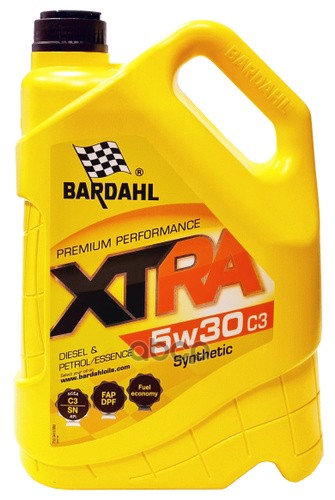 Bardahl Масло моторное синтетическое BARDAHL ХTRA 5W-30 С3 5л 34103