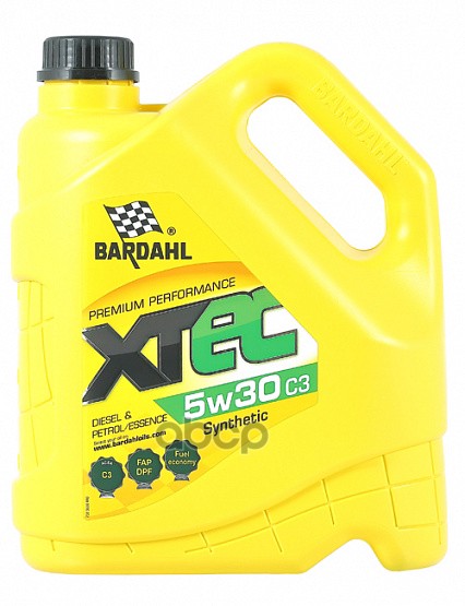 Bardahl Моторное масло XTEC 5W30 ACEA C3 син. (4л)