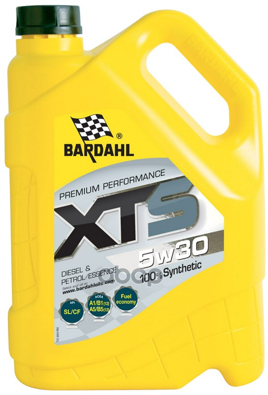 Bardahl Моторное масло XTS 5W30 син. (5л)