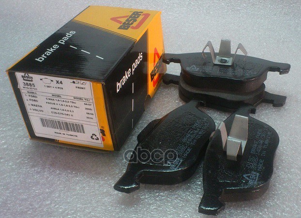 Колодки Тормозные Дисковые Перед Ford C-Max 2007-, C-Max Ii 2010-, Focus C-Max 2003-2007, Focus Ii 2004-, Focus Iii 2011-, Gr...