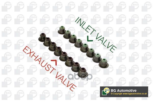 Комплект Маслосъемных Колпачков Hyundai I10, I20, I30, Ix20, Tucson 1.2-1.6 / Kia Carens Iii, Ceed, Pro Ceed, Cerato, Sportag...