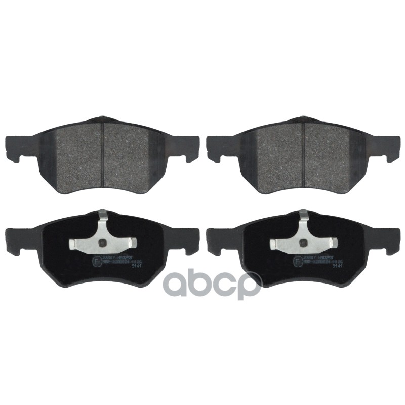 Колодки Тормозные Дисковые Chrysler: Voyager Iii 2.5 Td, 2.5 Tdic Awd, 3.3 I, 3.8 I Awd 95-01, Voyager Iv 2.4, 2.5 Crd, 2.8 C...