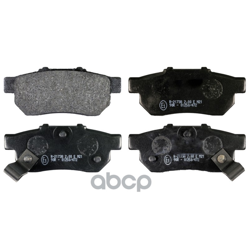 Колодки Тормозные Дисковые Honda City / Honda Civic 1992-96 / Honda Civic 1995-01 / Honda Civic 1996 Blue Print арт. adh24254