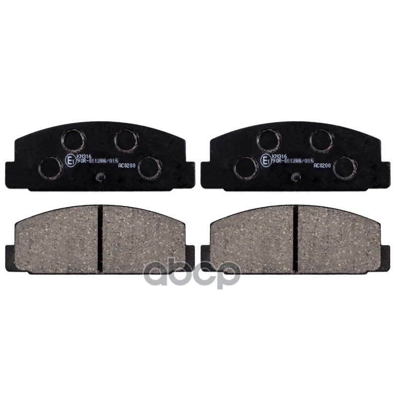 Колодки Тормозные Дисковые Mazda: 323 C Iv 1.8 16V 4Wd 89-94, 323 F Vi 1.6, 1.8 Astina, 1.9 16V, 2.0, 2.0 D, 2.0 Td 98-04, 32...