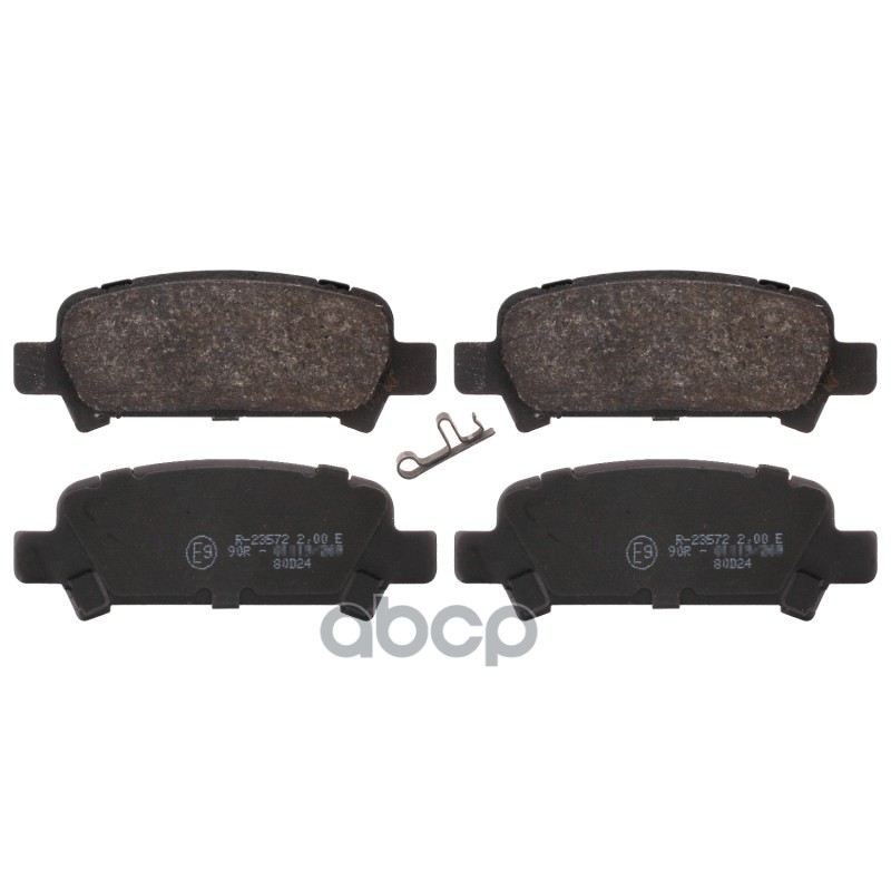 Колодки Тормозные Дисковые Subaru: Forester 2.0, 2.0 S Turbo 97-02, Impreza Седан 2.0 Turbo Gt 4Wd 92-00, Impreza Седан 2.0 0...