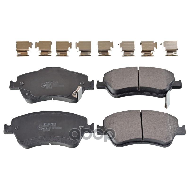 Колодки Тормозные Дисковые Toyota: Auris 1.4 D-4D, 1.4 Vvti, 1.6 Vvti, 1.8 Hybrid 06 -, Corolla Седан 1.4 D-4D, 1.6 06- Blue ...