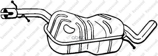 Элемент Выхлопной Системы Bosal арт. 105877