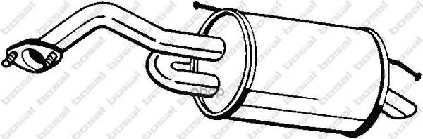 Глушитель Выхлопных Газов Конечный Bosal арт. 128001