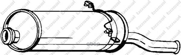 Глушитель Выхлопных Газов Конечный Bosal арт. 135045