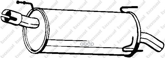 Основной Глушитель Bosal арт. 185959