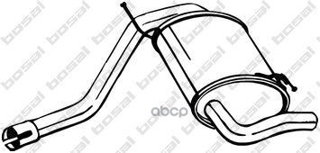 Глушитель Bosal арт. 200113