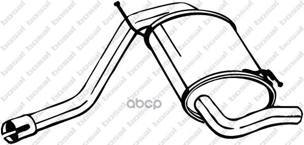 Элемент Выхлопной Системы Bosal арт. 200219