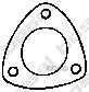 Прокладка средней части глушителя BOSAL 256-020 Bosal арт. 256-020