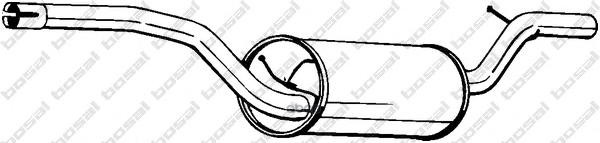 Глушитель основной (задняя часть) FORD Focus II/C-Max mot.1,4/1,6L 16V BOSAL 278-711 Bosal арт. 278-711