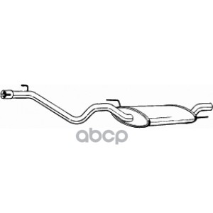Глушитель Задняя Часть Bosal арт. 282373