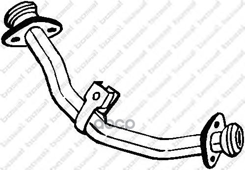 Приемная Труба Глушителя Bosal арт. 787765