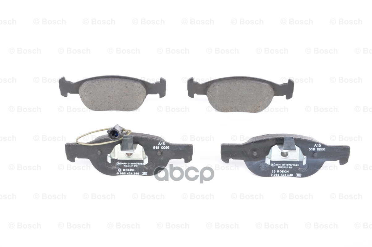 Колодки Тормозные Дисковые Alfa Romeo: 145 (930) 1.4 I.e./1.6 I.e./1.9 D/1.9 Td 94-01, 146 (930) 1.4 I.e./1.6 I.e./1.9 D/1.9 ...