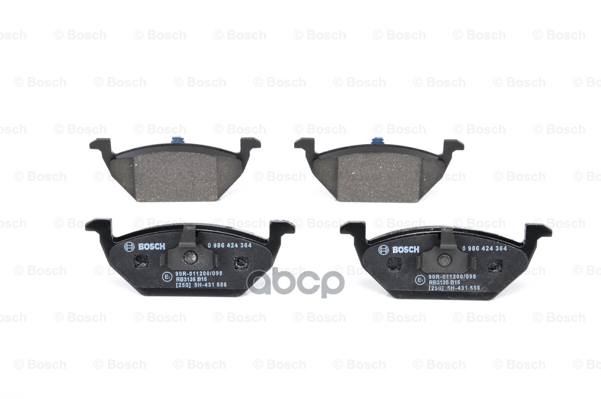 Колодки тормозные дисковые перед Bosch арт. 0986424364