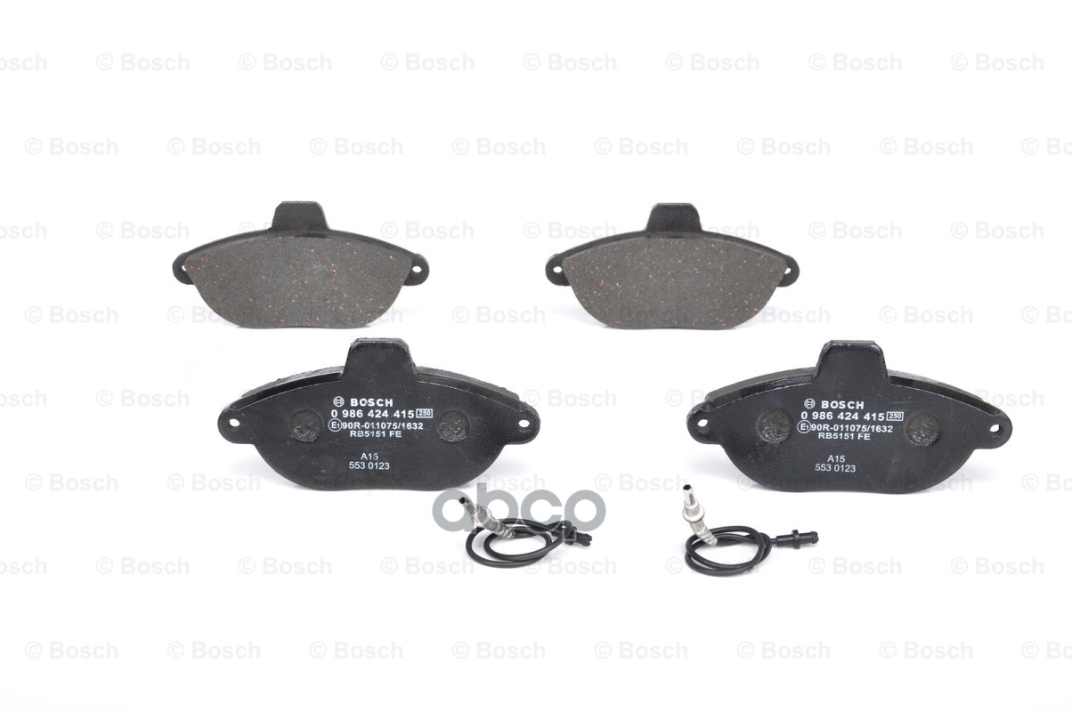 Колодки Тормозные Дисковые | Перед | Bosch арт. 0986424415
