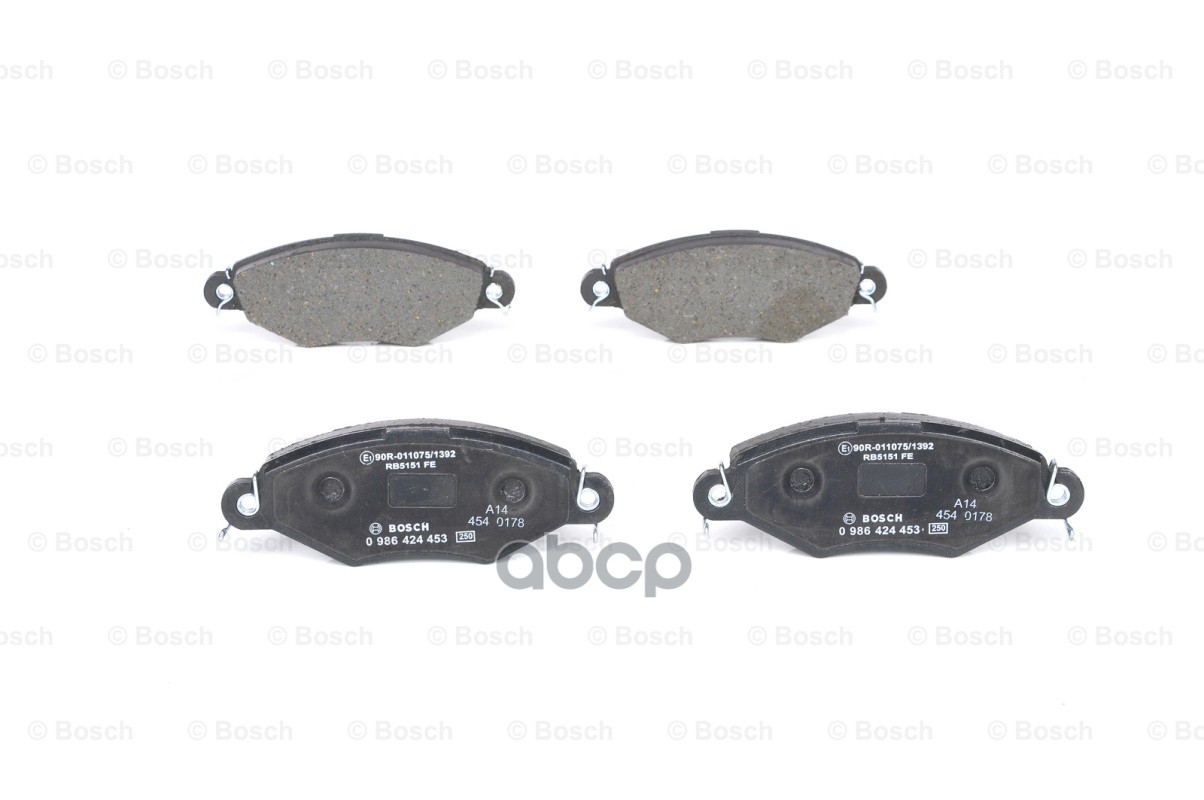 Колодки Тормозные Дисковые | Перед | Bosch арт. 0986424453