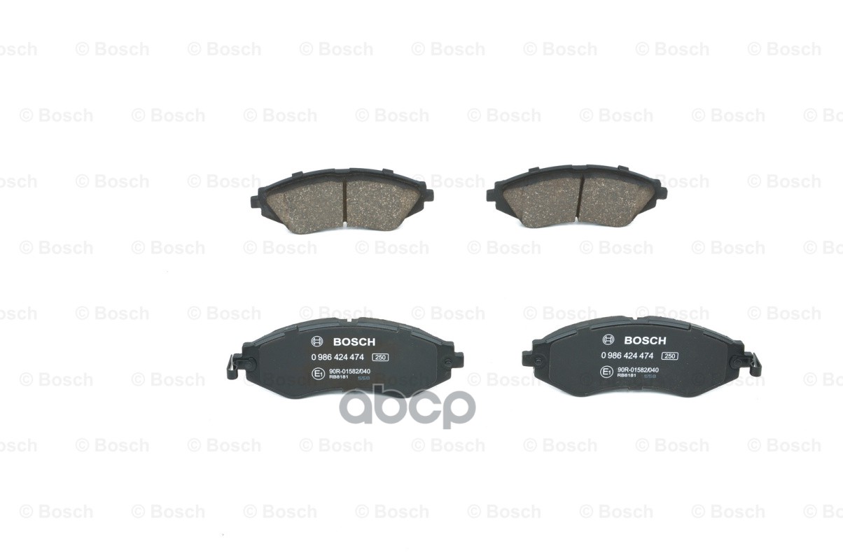 Колодки Тормозные Дисковые | Перед | Bosch арт. 0986424474