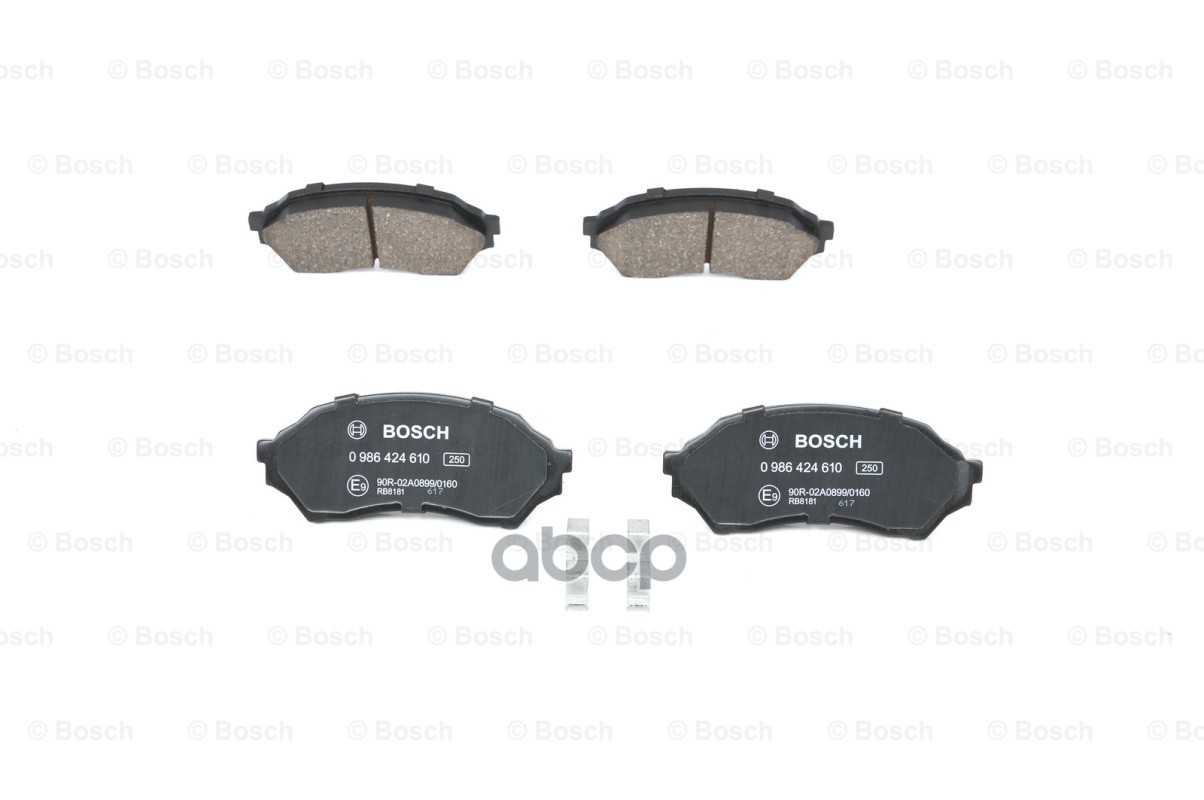 Колодки Тормозные Дисковые | Перед | Bosch арт. 0986424610