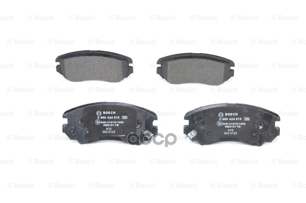 Колодки тормозные дисковые перед Bosch арт. 0986424815